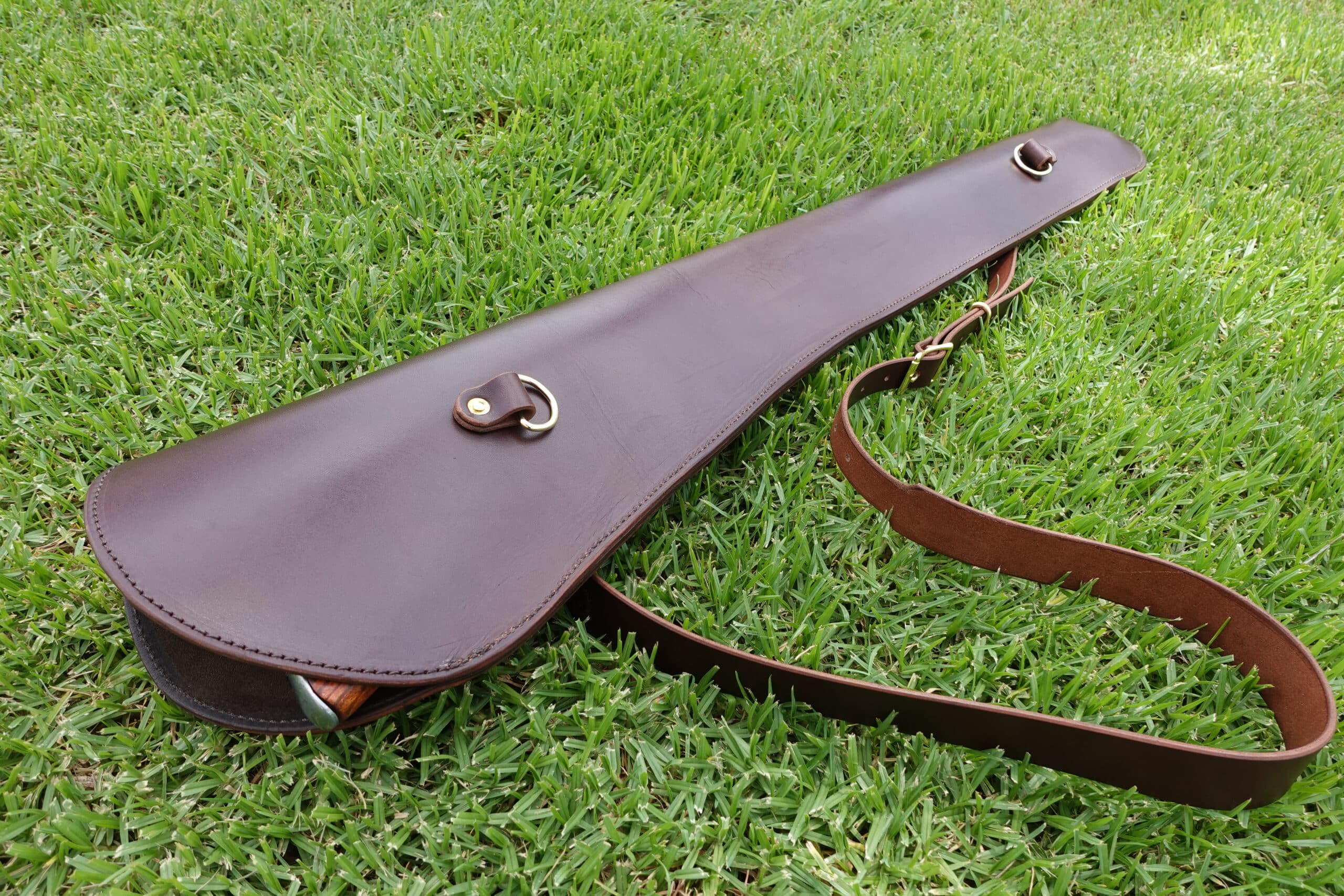 Handmade Leather Rifle Scabbard - Image 6
