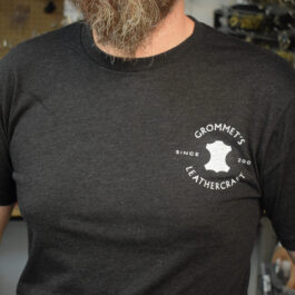 Alternative view of Grommets Leathercraft T Shirt