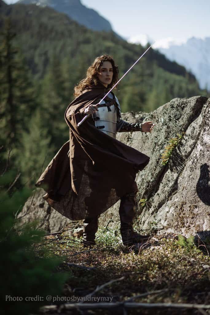 Linen Hooded Cloak - Image 6