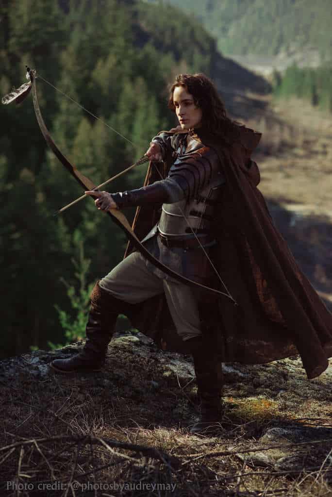 Linen Hooded Cloak - Image 2