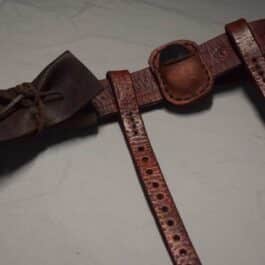 A Strider Belt with a bow tie on it.