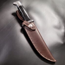 brown Handmade Leather Sheath for the Buck 119 - renaissance clothing - renaissance clothing men - renaissance clothing women - renaissance clothing near me - renaissance art clothing - renaissance era clothing - renaissance costume ideas
