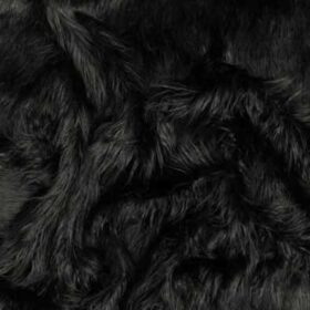 Black Faux Fur