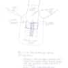 a drawing of a Custom Apron with instructions.