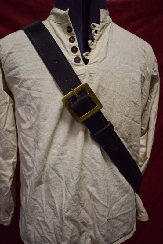 A baldric is a type of broad belt generally worn over the shoulder, typically used to support a sword or other weapon
