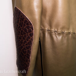 arm patch detail of a stride duster - renaissance clothing - renaissance clothing men - renaissance clothing women - renaissance clothing near me - renaissance art clothing - renaissance era clothing - renaissance costume ideas