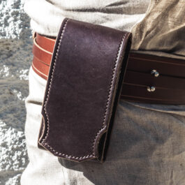 brown Leather Space Wizard Pouch - renaissance clothing - renaissance clothing men - renaissance clothing women - renaissance clothing near me - renaissance art clothing - renaissance era clothing - renaissance costume ideas