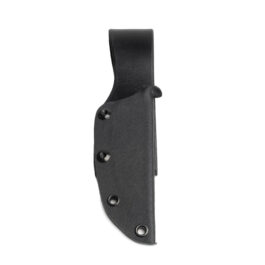 A kydex sheath for the benchmade raghorn with a vertical belt loop