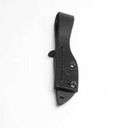A kydex sheath for the benchmade raghorn with a vertical belt loop