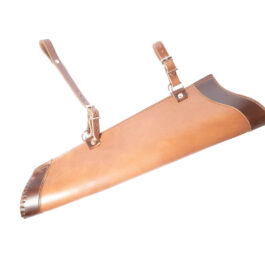 A Ranger Hip Quiver hanging from a hook.