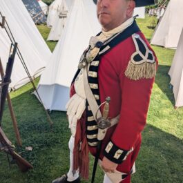 Alternative view of Revolutionary War Baldric