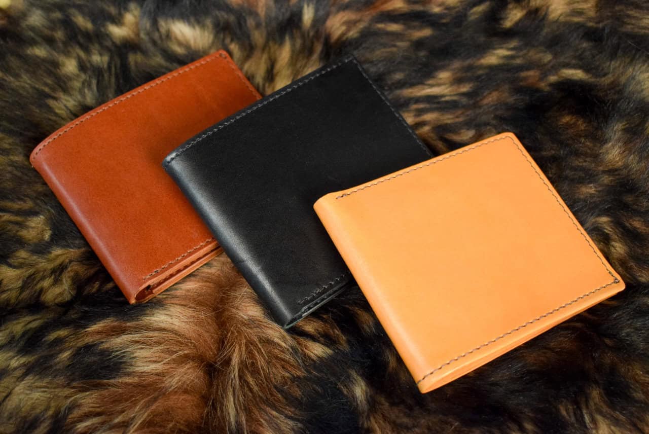 Hermann Oak ID Slot leather Bifold Wallet - Image 2