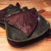 Leather Leaf Belt Pouch