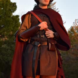 Alternative view of Wool Bocksten Cloak