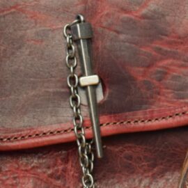 Antiqued Steel Pin and Loop