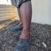 Bison Leather Gaiters