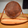 Bison Leather Drum Bag