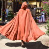 Linen Hooded Cloak