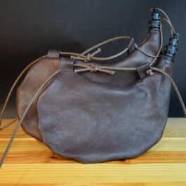 Alternative view of Soft Leather Wineskin