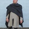Wool Ruana Cloak