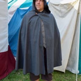 Wool Hooded Halfling Cloak