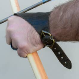 Alternative view of Bison Leather Bow Glove