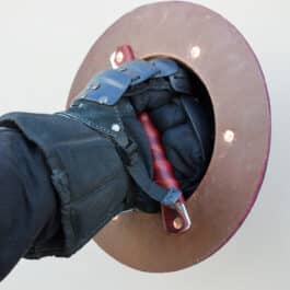 Alternative view of XL Hardened Leather Buckler