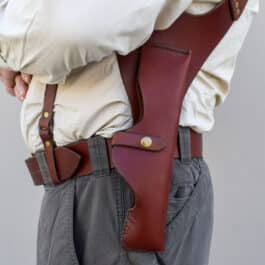 Alternative view of O'Connell Holsters Style 2