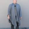 Linen Ruana Cloak