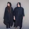 Wool Hooded Ruana Cloak