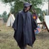 Waxed Canvas Hooded Ruana Cloak
