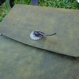The Thistlewick Wood and Leather Satchel - Image 6